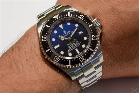 used rolex sea dweller cameron d blue face|Rolex Sea-Dweller deep price.